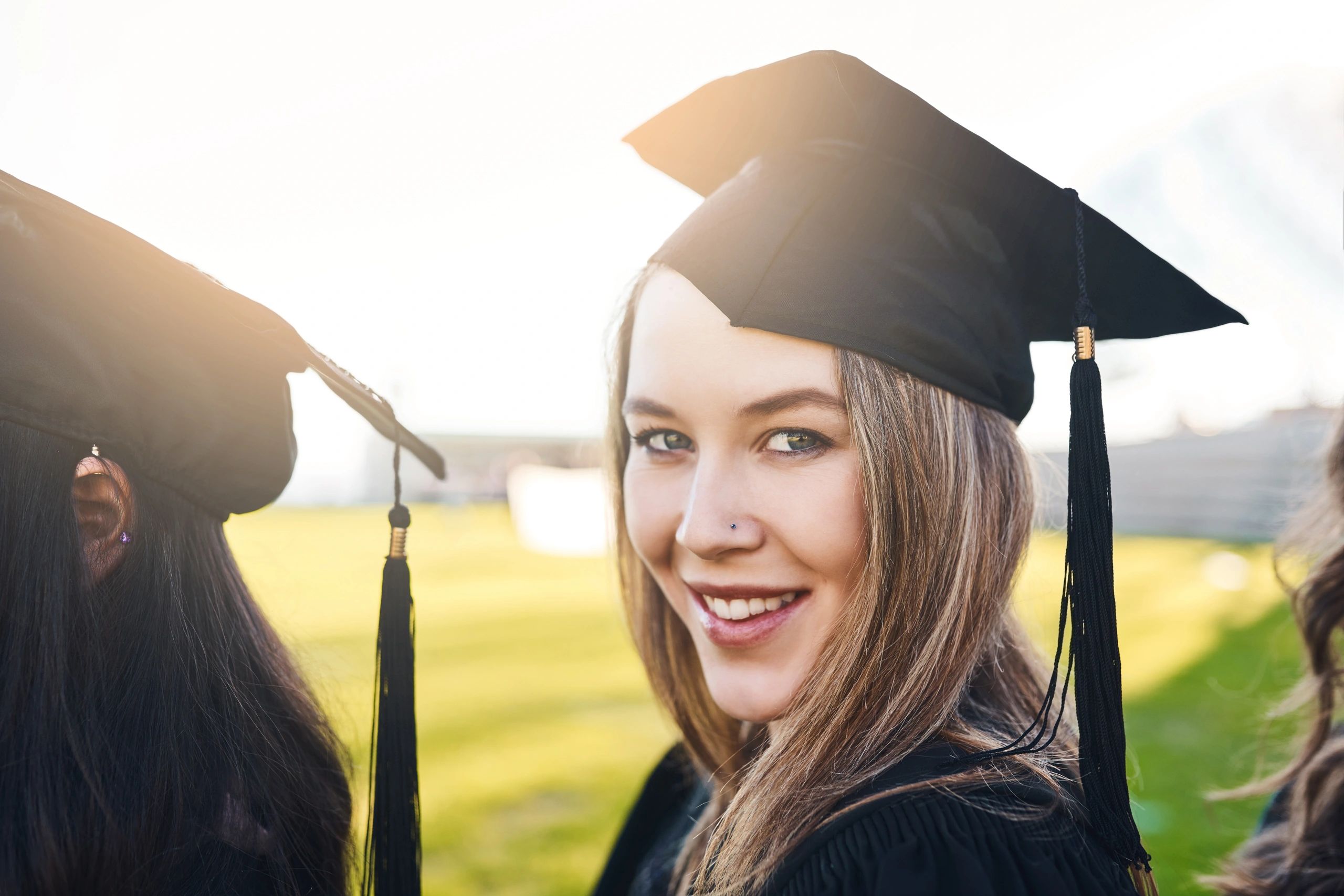 Portrait of a young graduate