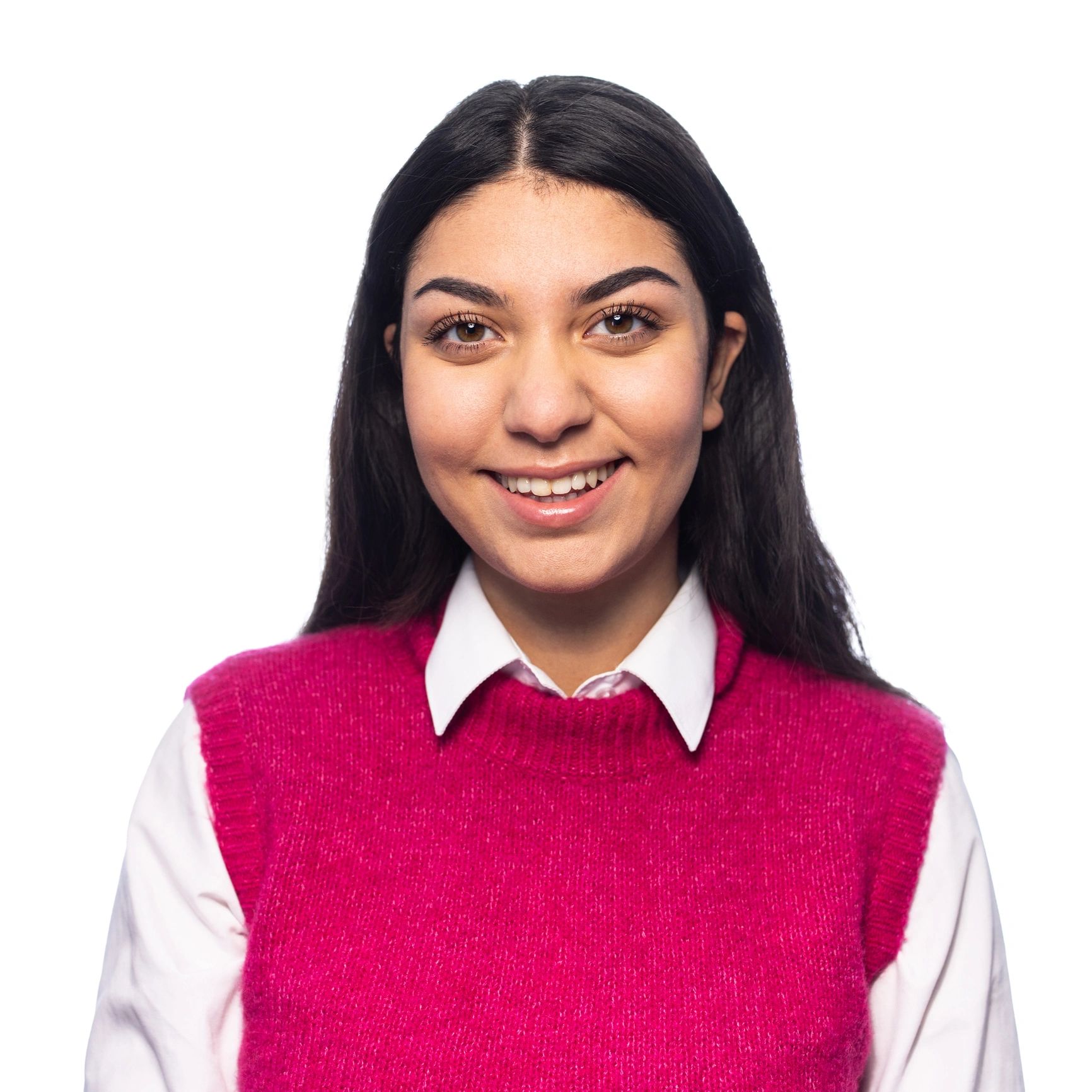 Portrait of a smiling student