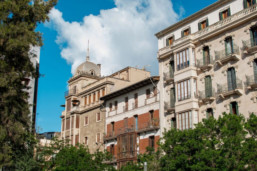 Historic Architecture in Palma, Mallorca