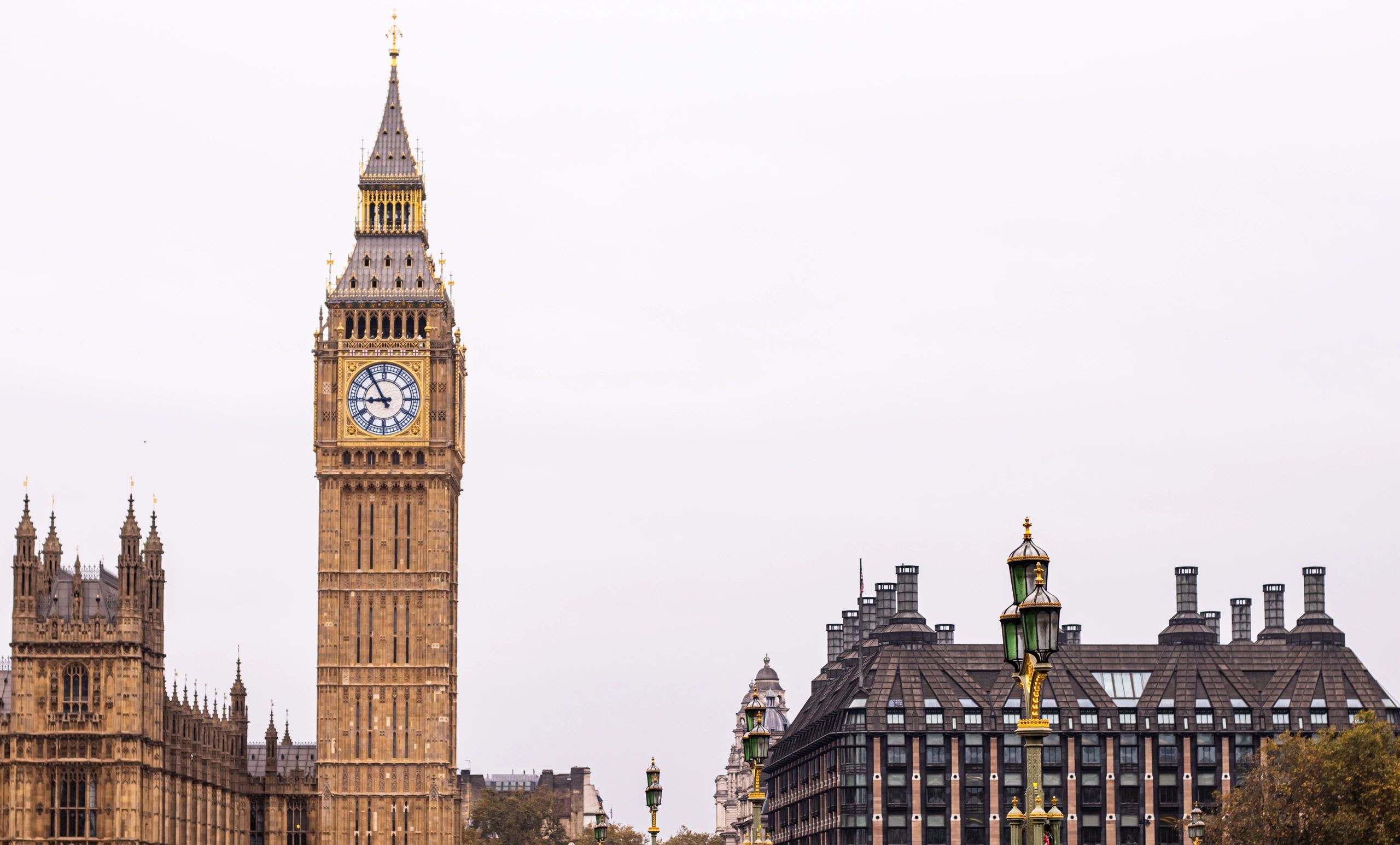 Elizabeth Tower (Big Ben) and the Houses of Parliament
