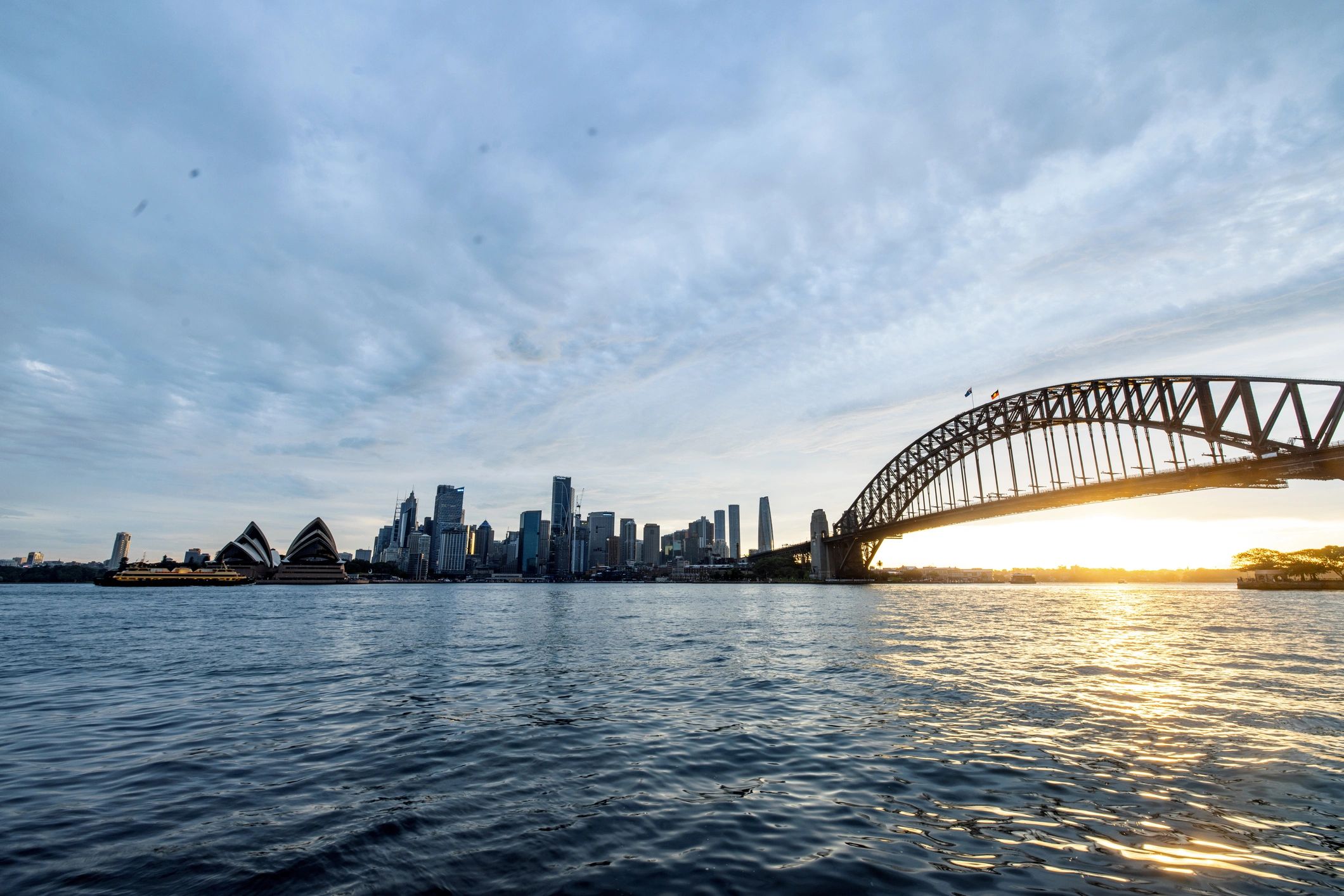 Sydney Opera House and Harbour Bridge